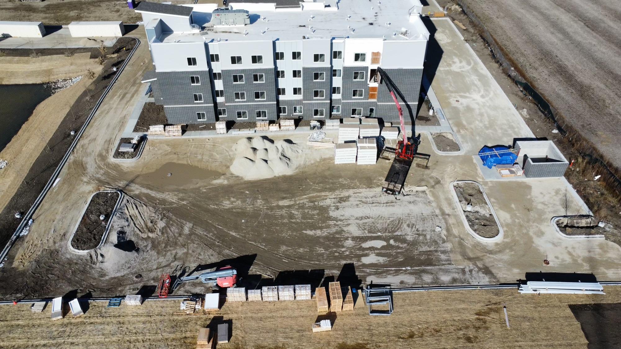 Construction progress