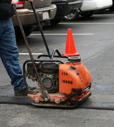 Asphalt Repair service image by Valley General Contractors in Illinois