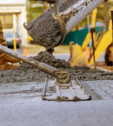 Concrete service project by Valley General Contractors in Illinois